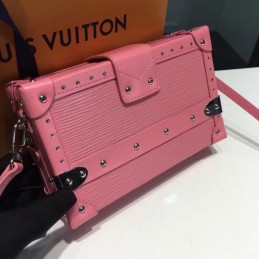 Replica Louis Vuitton Pink Studded Petite Malle