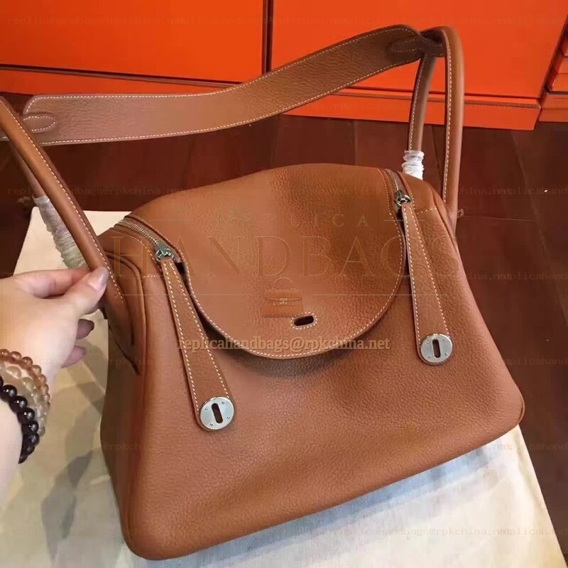 Replica Hermes Tan Lindy 30 Bag