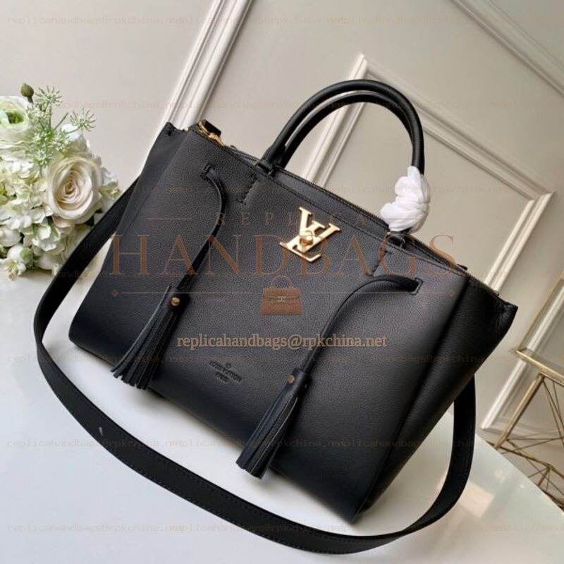 Replica Louis Vuitton Black Lockmeto