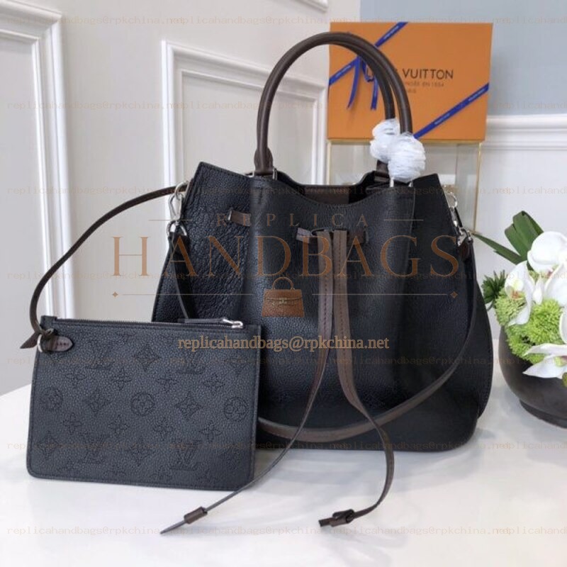 Replica Louis Vuitton Black Monogram Girolata