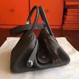 Replica Hermes Black Lindy 30 Bag