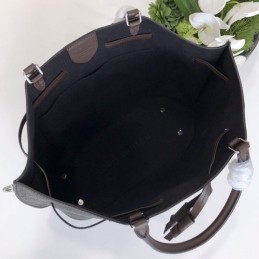 Replica Louis Vuitton Black Monogram Girolata
