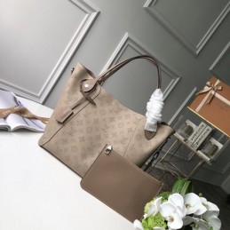 Replica Louis Vuitton Taupe Monogram Hina MM - Style 2