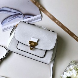Replica Louis Vuitton White Textured Boccador