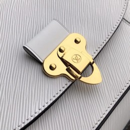 Replica Louis Vuitton White Textured Boccador