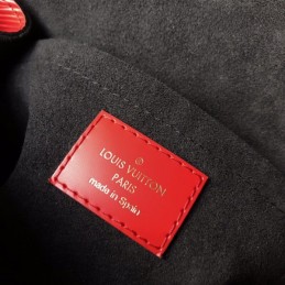 Replica Louis Vuitton Red Textured Boccador