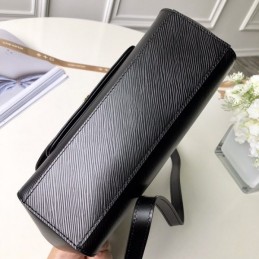Replica Louis Vuitton Black Textured Boccador