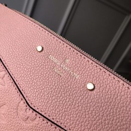 Replica Louis Vuitton Pink Embossed Monogram Daily Pouch