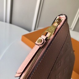 Replica Louis Vuitton Pink Embossed Monogram Daily Pouch