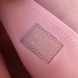 Replica Louis Vuitton Pink Embossed Monogram Daily Pouch