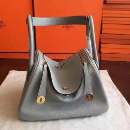 Replica Hermes Gray Lindy 30 Bag