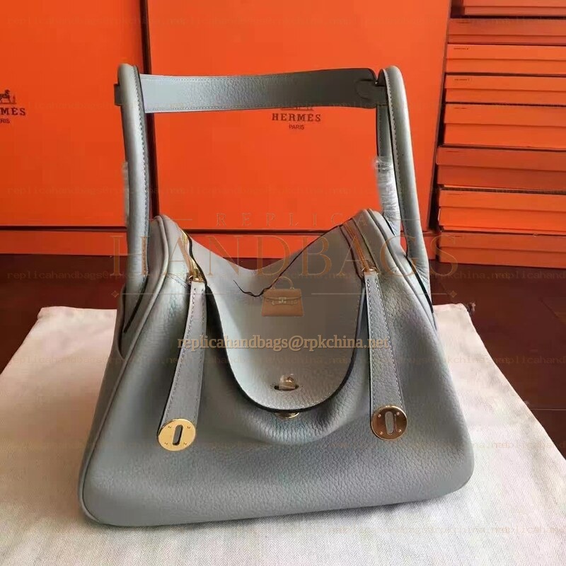 Replica Hermes Gray Lindy 30 Bag
