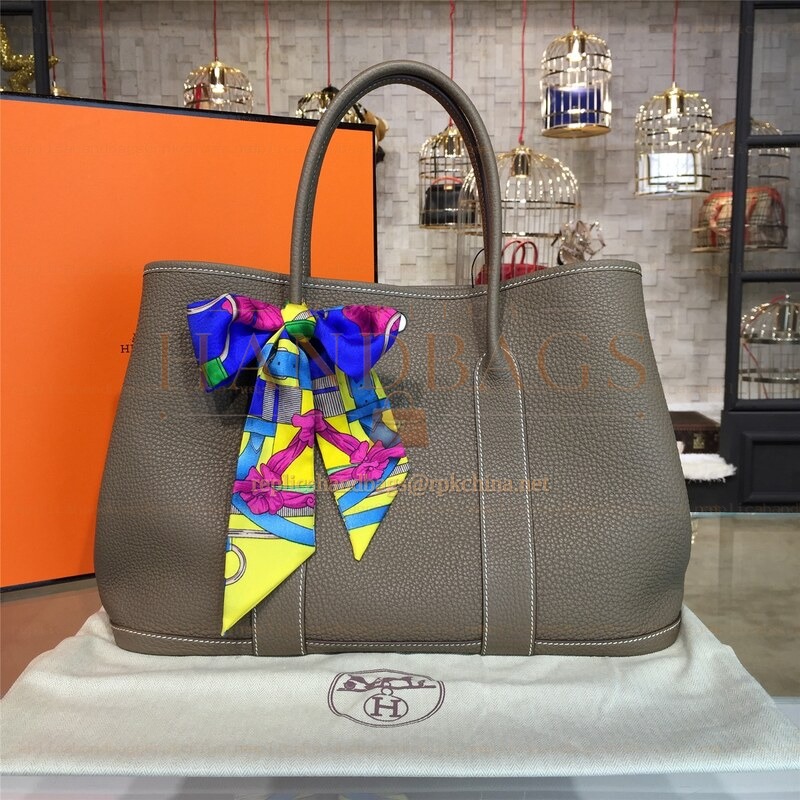 Replica Hermes Gray Garden Party 36 Bag