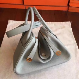 Replica Hermes Gray Lindy 30 Bag