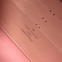 Replica Louis Vuitton Pale Pink Graphic Twist Chain Wallet