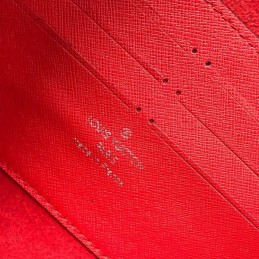 Replica Louis Vuitton Red Studded Twist Chain Wallet