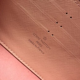 Replica Louis Vuitton Pale Pink Studded Twist Chain Wallet