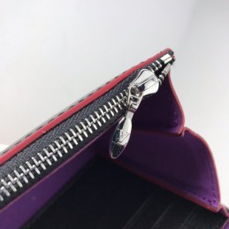Replica Louis Vuitton Black Studded Twist Chain Wallet