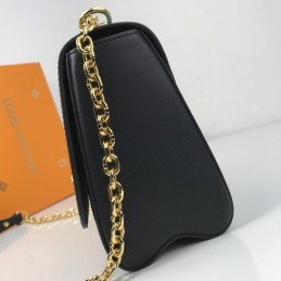 Replica Louis Vuitton Turquoise Black Graphic Twist MM