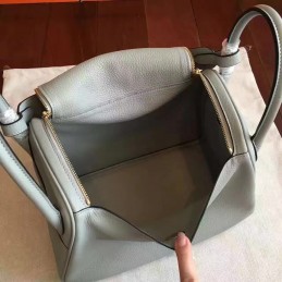 Replica Hermes Gray Lindy 30 Bag