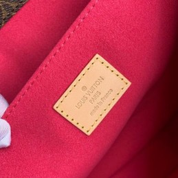 Replica Louis Vuitton Red Interior Metis Pochette