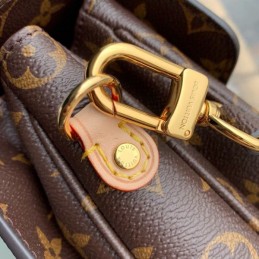 Replica Louis Vuitton Red Interior Metis Pochette