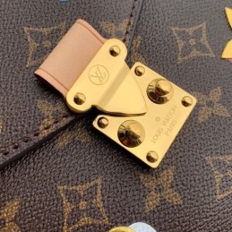Replica Louis Vuitton Red Interior Metis Pochette