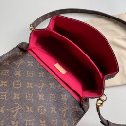 Replica Louis Vuitton Red Interior Metis Pochette