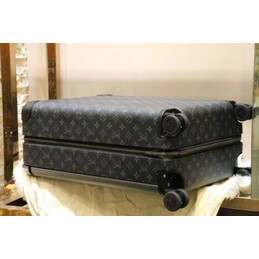 Replica Louis Vuitton Black Monogram Eclipse Horizon 55 Rolling Luggage