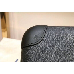 Replica Louis Vuitton Black Monogram Eclipse Horizon 55 Rolling Luggage