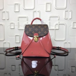 Replica Louis Vuitton Brown Monogram Coral Hot Springs Backpack