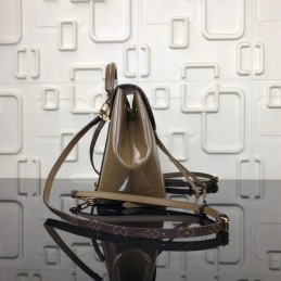 Replica Louis Vuitton Brown Monogram Taupe Hot Springs Backpack - Style 2