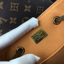 Replica Louis Vuitton Brown Monogram Taupe Hot Springs Backpack - Style 2
