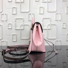 Replica Louis Vuitton Brown Monogram Pale Pink Hot Springs Backpack