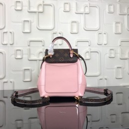 Replica Louis Vuitton Brown Monogram Pale Pink Hot Springs Backpack