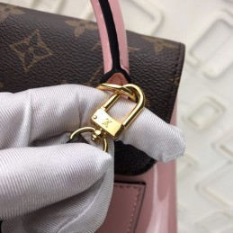 Replica Louis Vuitton Brown Monogram Pale Pink Hot Springs Backpack
