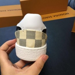 Replica Louis Vuitton Brown Monogram Multicolor Patch Sneakers