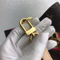 Replica Louis Vuitton Brown Monogram Gold Buckle Neo Noe MM