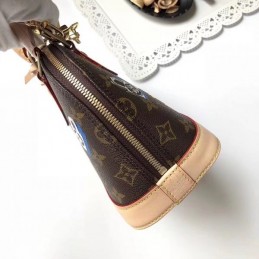 Replica Louis Vuitton Brown Monogram Mini Alma BB