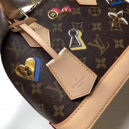 Replica Louis Vuitton Brown Monogram Mini Alma BB