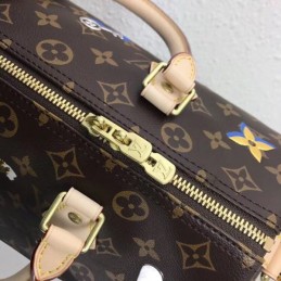 Replica Louis Vuitton Brown Monogram Multicolor Interior Speedy 30