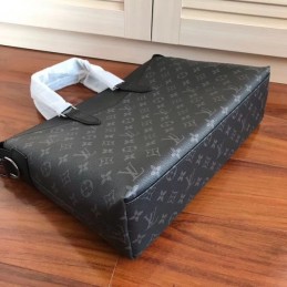 Replica Louis Vuitton Black Monogram Eclipse Briefcase Explorer - Style 2