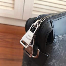 Replica Louis Vuitton Black Monogram Eclipse Briefcase Explorer - Style 2
