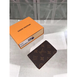 Replica Louis Vuitton Brown Monogram Pocket Organizer - Style 2