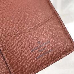 Replica Louis Vuitton Brown Monogram Pocket Organizer - Style 2