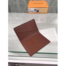 Replica Louis Vuitton Brown Monogram Pocket Organizer - Style 2