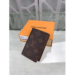 Replica Louis Vuitton Brown Monogram Pocket Organizer - Style 2