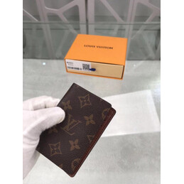 Replica Louis Vuitton Brown Monogram Pocket Organizer - Style 2