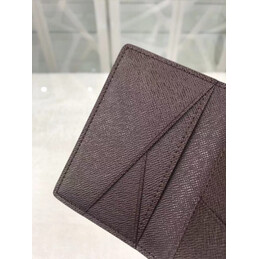 Replica Louis Vuitton Brown Damier Ebene Pocket Organizer