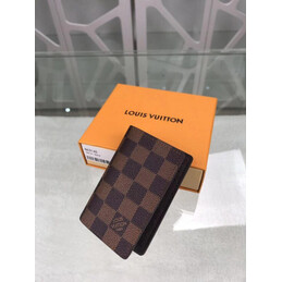 Replica Louis Vuitton Brown Damier Ebene Pocket Organizer